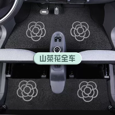 Modelə uyğun ayaqaltı Mats, Wuling Miniev Car Mats - minievthree-generations-of-maca25-models-note-the-year-camellia-full-car-floor-mats-thickened-and-encrypted-type