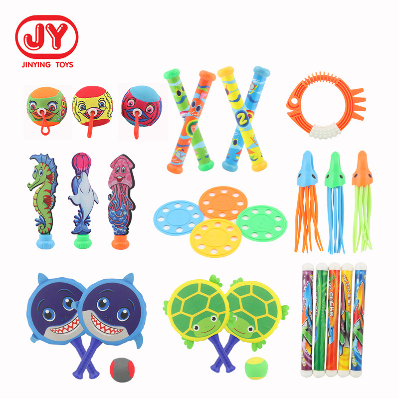 Juguetes de buceo de piscina para niños de Amazon Juguetes de lanzamiento de piscina para niños Juguetes de buceo a juego gratis