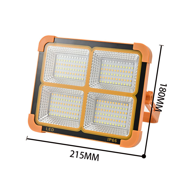 Luz solar recargable LED lanzamiento al aire libre mercado nocturno camping larga duración lámpara de iluminación portátil lámpara camping image 8