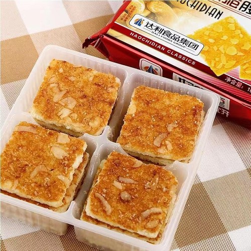 Daliyuan Haoyidian 108g casual whole grain dietary fiber crispy biscuits meal replacement snacks wholesale