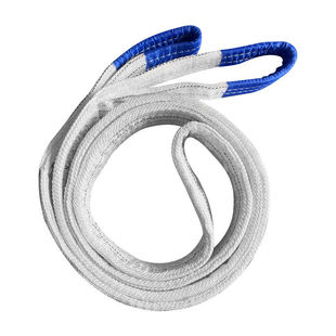 5-Layer Thickened Lifting Strap with White Flat Double Buckle Crane 2 Tons/310 Lifting Sling