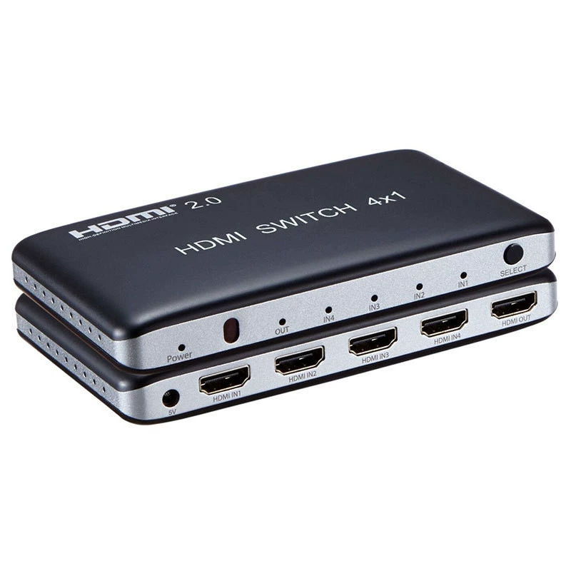 HDMI2.0V 4K/60Hz 4x1 переключатель HD 4-в-1 переключатель 7x1 удаленное управление 7 входов 1 выход