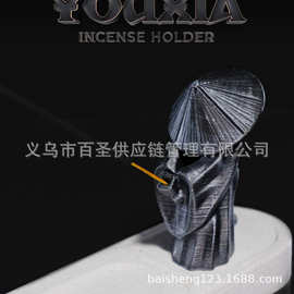 跨境新品侠客造型香薰炉152