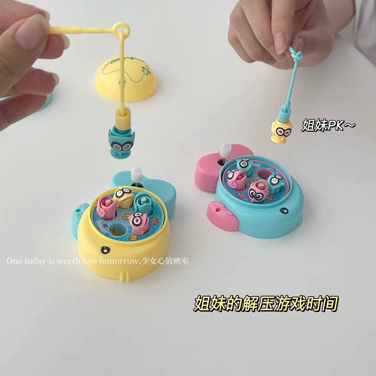 Мини-раздвижная крышка, маленькая железная коробка для хранения материалов, механизм для хранения, рыбалка, декомпрессионные гаджеты для взрослых, детские игрушки, украшения