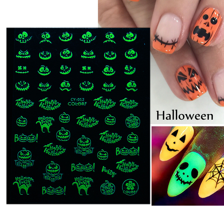 Halloween Retro Pumpkin Spider Web Ghost Pet Nail Decoration Accessories 1 Set display picture 4