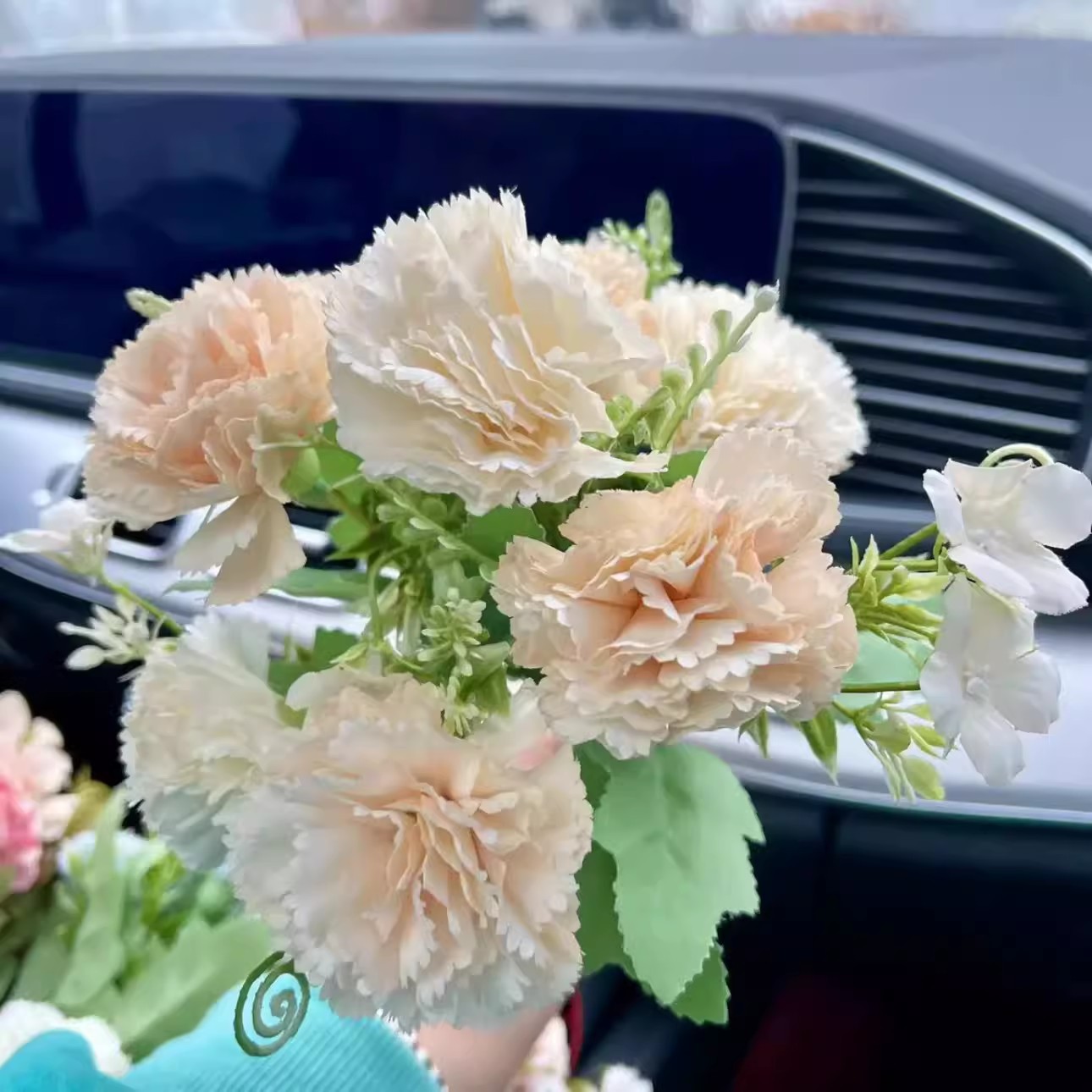 Celebridad de Internet hermosa decoración de pasteles de jardín de Monet decoración de mariposas de color mágico complemento de postre inserción de marca piscina de deseos de pvc