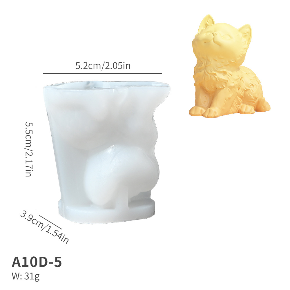 A10D-5 앉아있는 고양이 금형