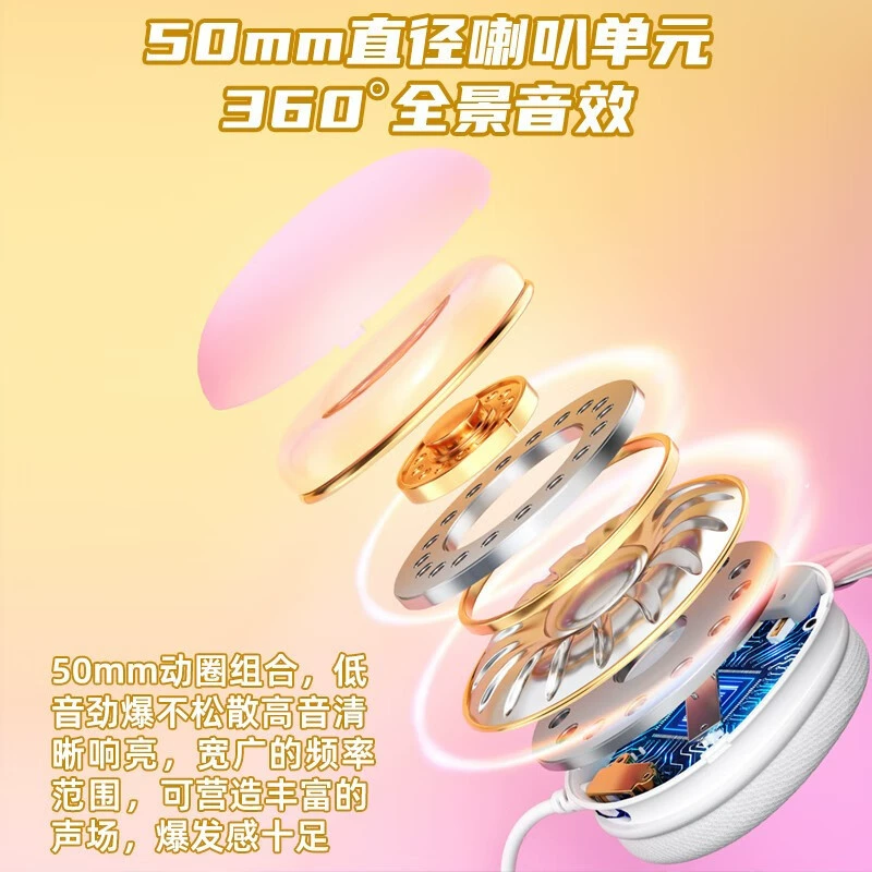 狼蛛 S505 проводной наушник, наушники для игр, киберспорт, шумоподавление, стиль киберспорта