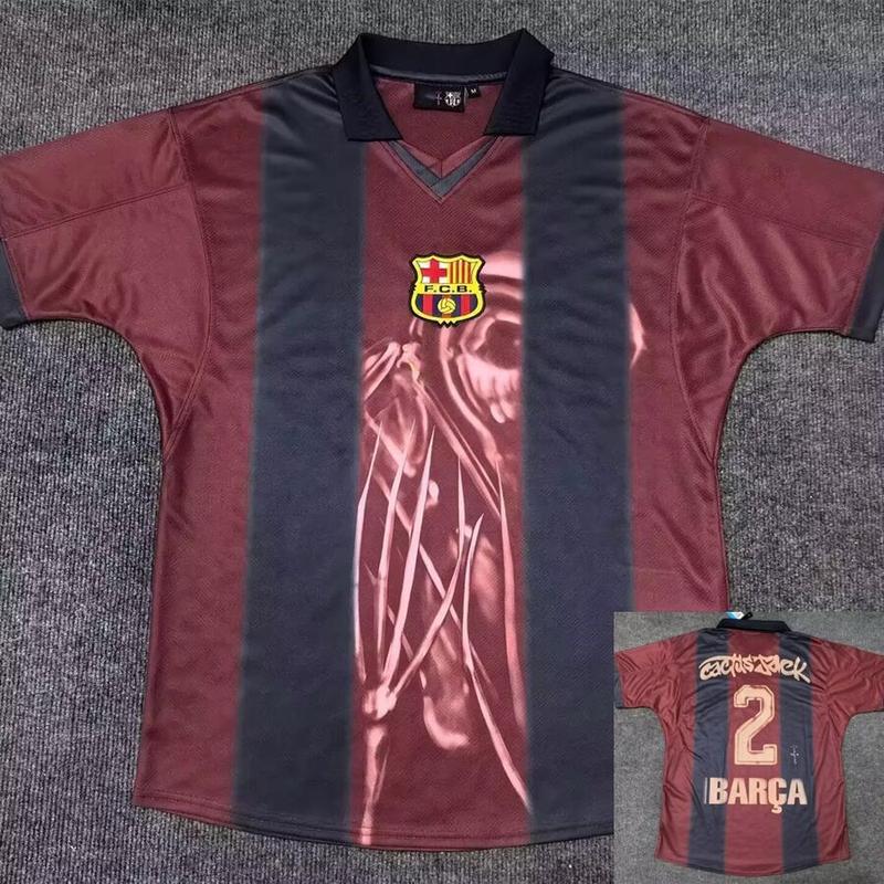 25-26俱乐部足球服巴萨球衣跨境运动2425赛季球迷版巴塞罗那爆款|undefined