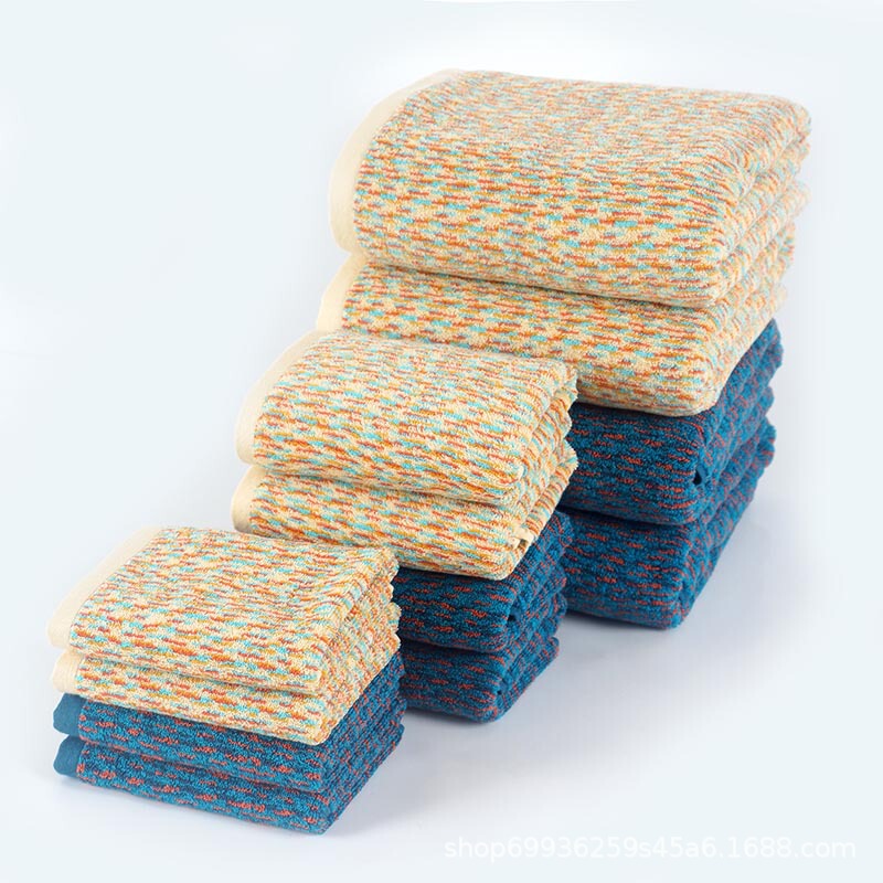 2250 Pointillist Series Fine Striped Geometric Jacquard Cotton Towel - High-end, Elegant, Skin-friendly, Absorbent, Direct from the Manufacturer 2250 Pointillist Series Fine Striped Geometric Jacquard Cotton Towel - High-end, Elegant, Skin-friendly, Absorbent, Direct from the Manufacturer