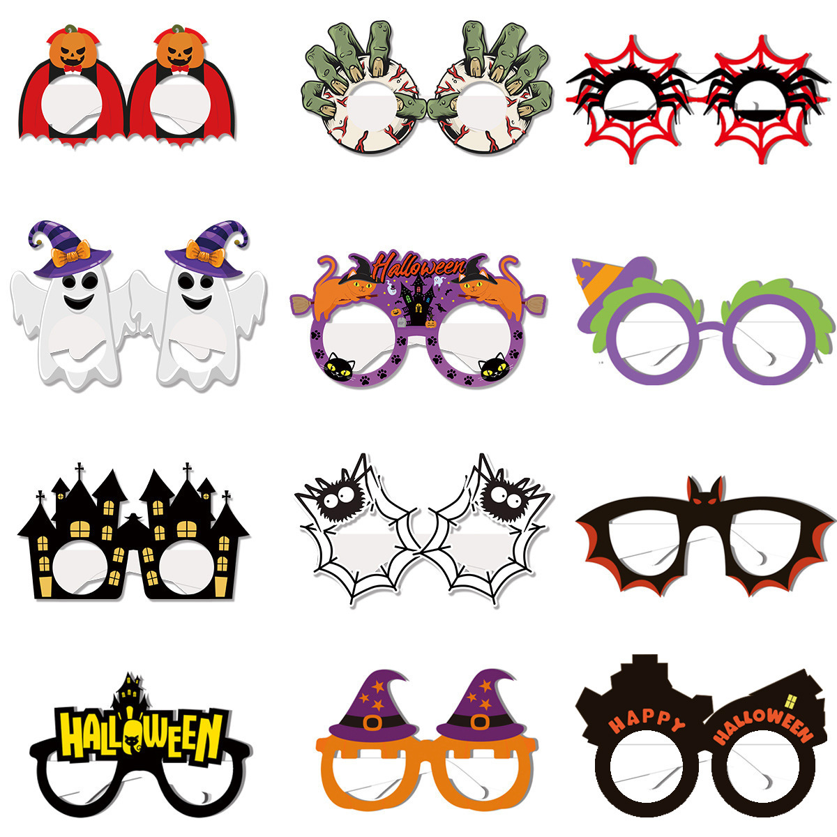 # 2할로윈 안경 12PCS