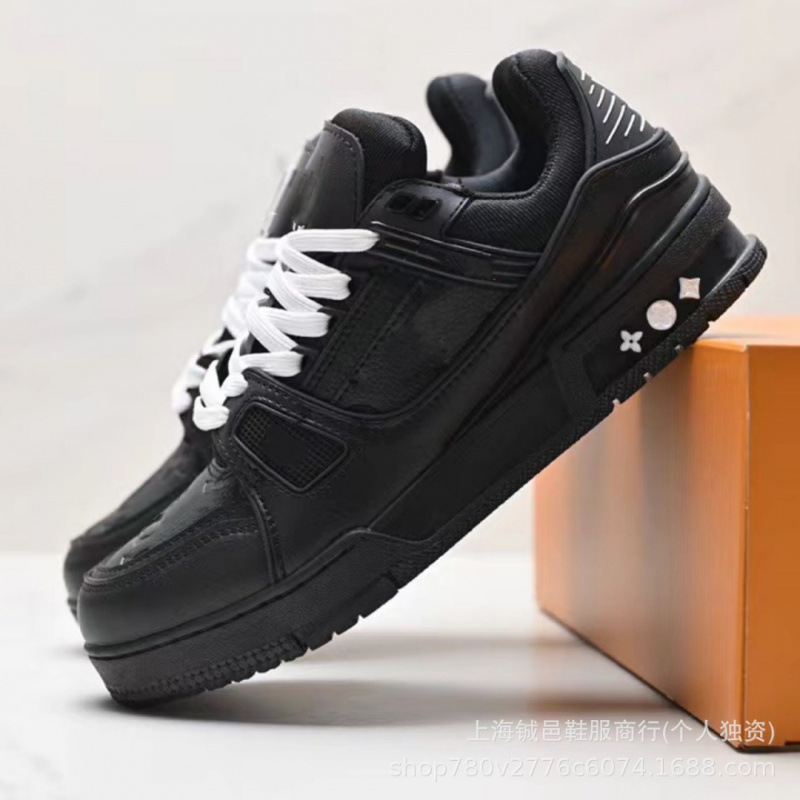 Comercio exterior transfronterizo L Putian moda casual impresión de tendencia zapatillas deportivas masculinas y femeninas parejas retro moda versátil V