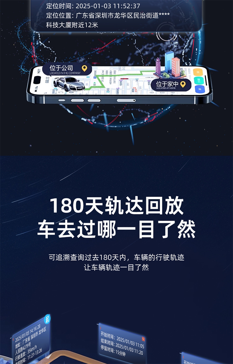 Suitable for 5G car OBD locator, vehicle-mounted Beidou positioning device, fleet tracking locator, anti-theft vehicle tracker