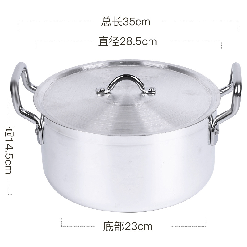 Nuevo moderno simple hogar set de siete piezas set de ollas antiadherente regalo de reunión anual al por mayor caja de regalo