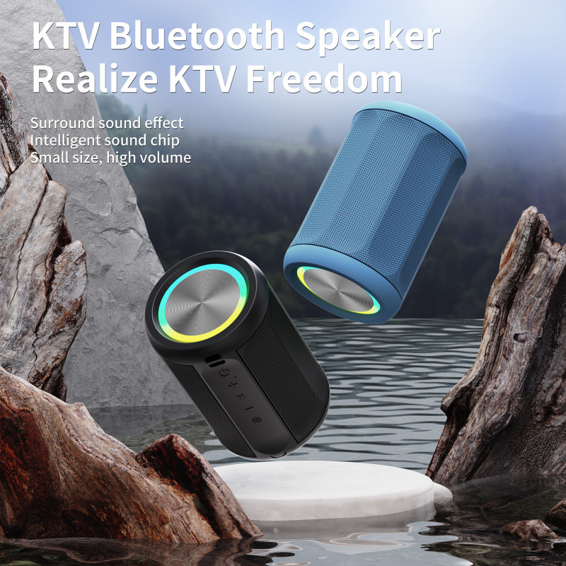 新しい布で包まれた小型鋼砲 Bluetooth スピーカー便利なミニ小型スピーカー サブウーファー スピーカー携帯電話 TWS インターネット|undefined