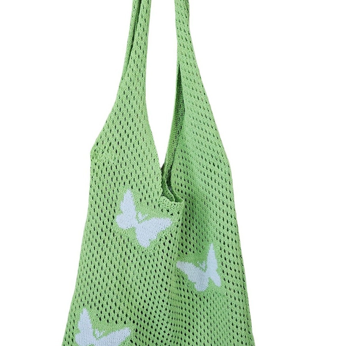 Bolso Tote Tejido Calado de Gran Capacidad de Poliéster Diseño Tejido para Uso Diario image 6