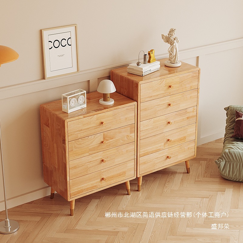 Fábrica de venta directa armario cinco armarios armario de madera sólida armario cajón sala de estar dormitorio armario de cama armario de almacenamiento simple image 4