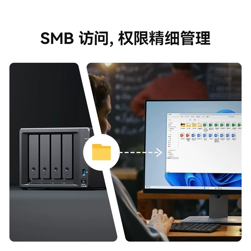 Подходит для сетевого хранилища Synology DS423+ с четырёхъядерным процессором и четырьмя дисковыми отсеками
