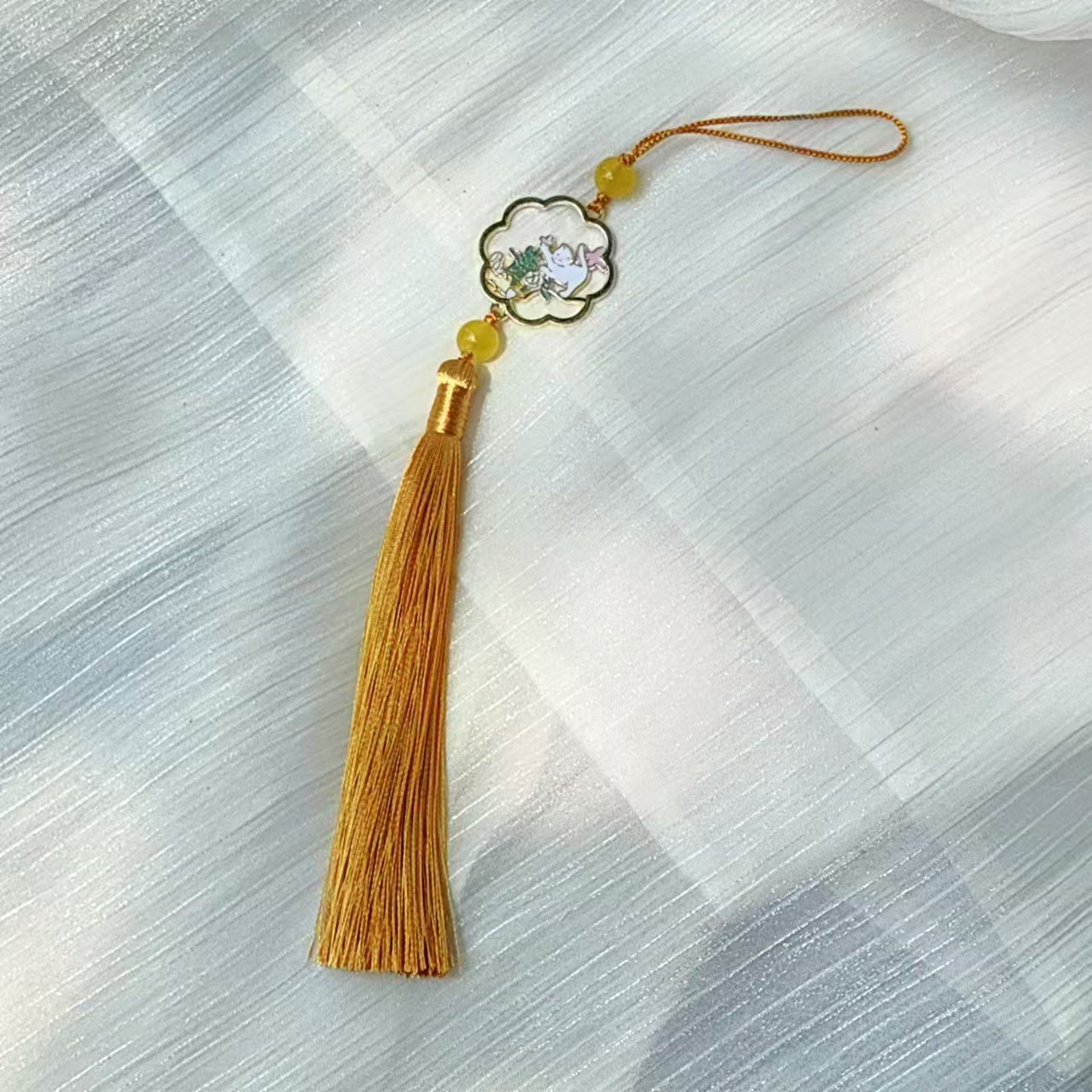 흙빛 노란색*12cm