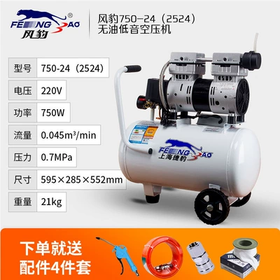 Fengbao Air Compressor Oil-Free Hava kompressorları - 2524free-4-piece-set