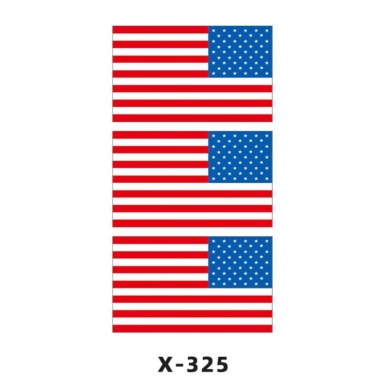 Arco de flor pequeña pegatinas de tatuaje fresco 3D dibujos animados transfronterizo Henna rosa impermeable texto en inglés pegatinas de tatuaje