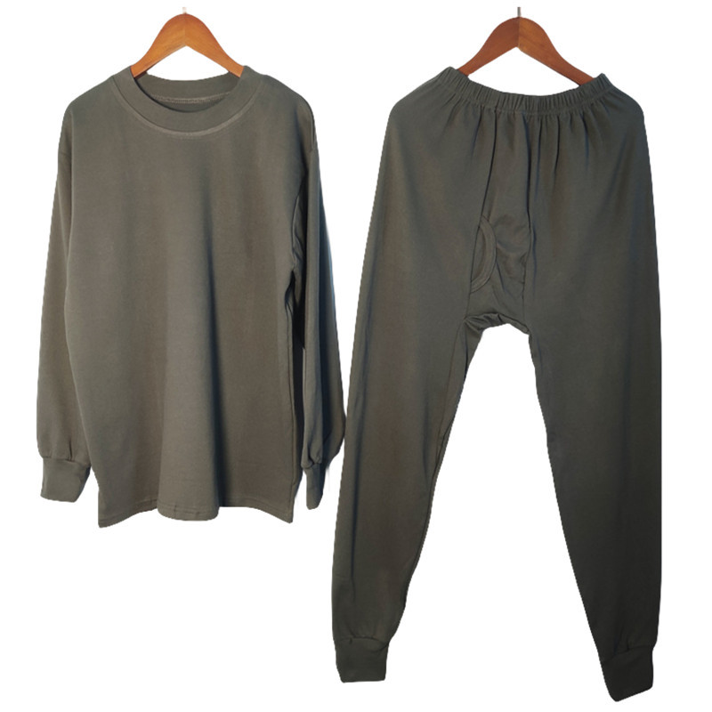 Comfortable colored thermal underwear, set, trousers
