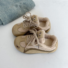 德训鞋棉鞋女2025冬季大码百搭圆头休闲板鞋鞋加绒阿甘鞋远波2280