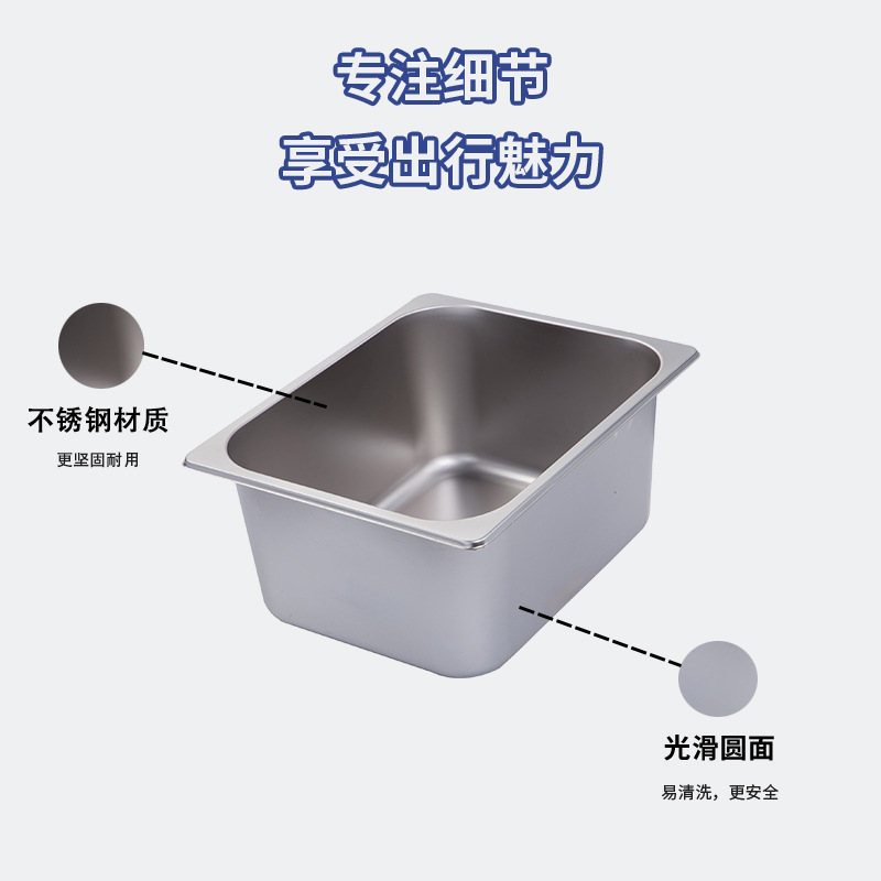 Cocina y baño Guangrun Auténtico RV Yate Apartamento pequeño con palangana de agua cuadrada de acero inoxidable GR-12150 de lavabo