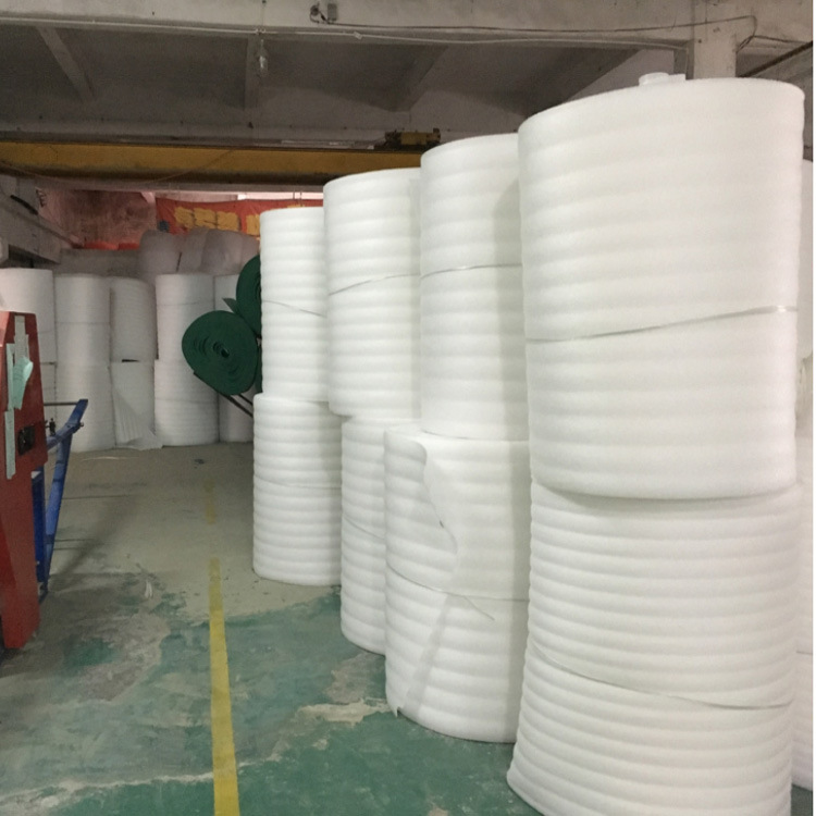 批发手袋辅料EPE珍珠棉卷料  防震包装材料 平坑珍珠棉卷料