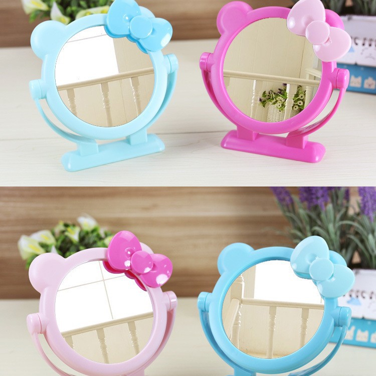 P1242 espejo de mesa de arco para niños espejo cosmético Espejo de belleza espejo portátil 2 yuanes tienda de necesidades diarias suministro