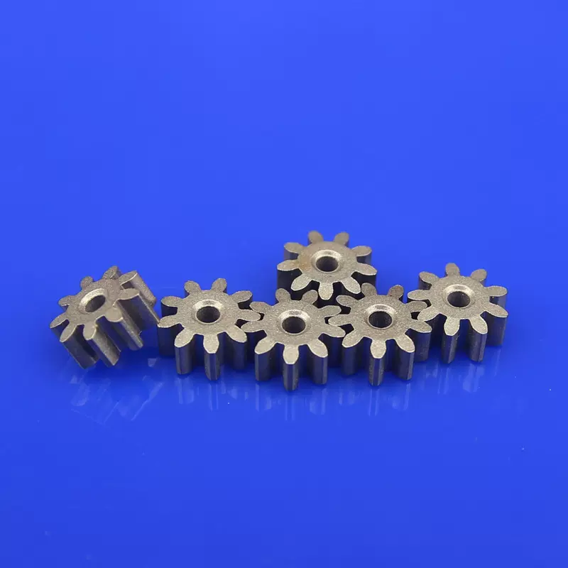 圆柱直齿轮 1.25模 9齿 内径3 微型精密小齿轮 粉末冶金工艺