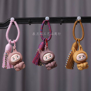 ԭɫ�o��Ѫ��ľ������LABUBU����耳׿ے������diy��ʽ���K���K