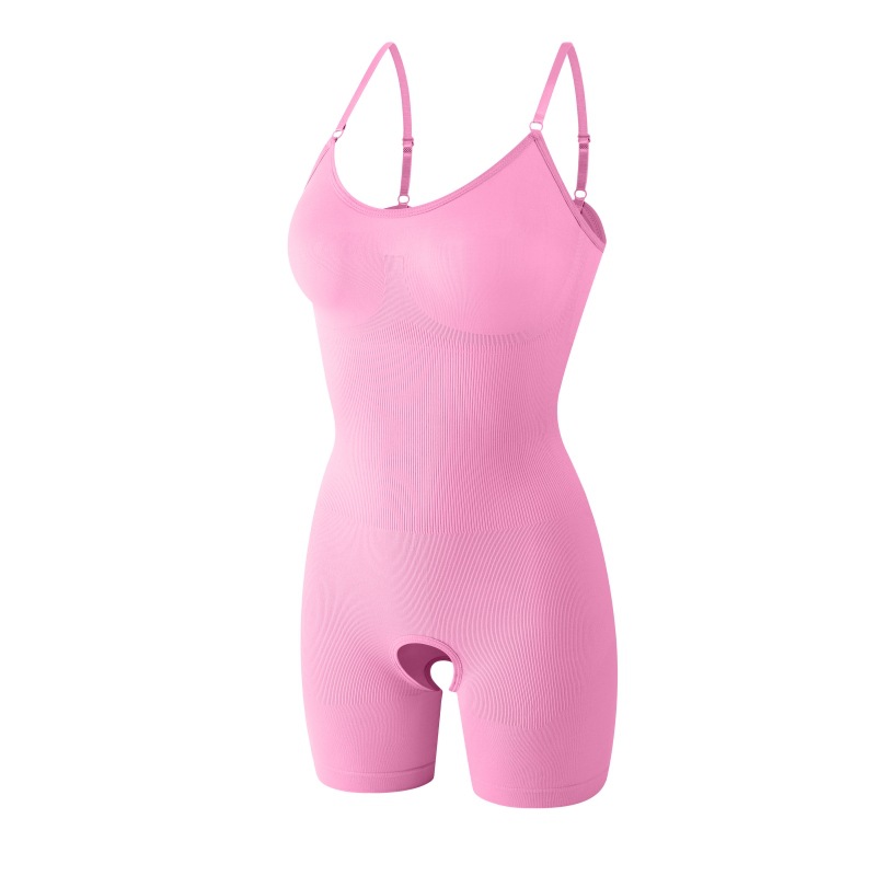 Faja Moldeadora Enteriza Sin Costuras con Entrepierna Abierta de Nylon, Levanta Glúteos