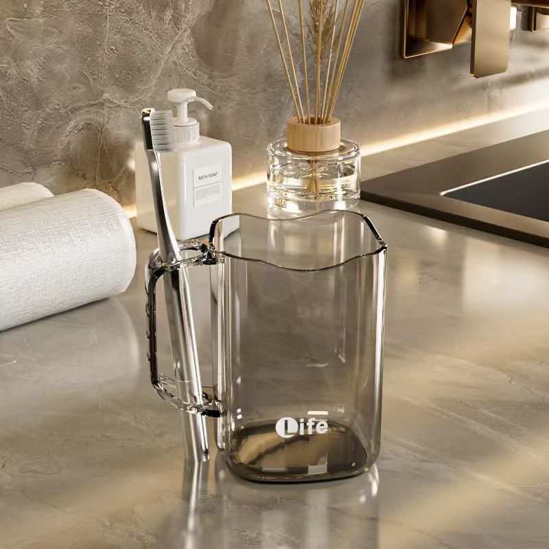 Munsköljsglas för par och studenter estetisk badrumsmugg_voghion.com