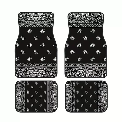 Avtomobil döşəmə paspasları, TEMU Retro Nordic Car - new-car-floor-mats-102-3344cm-two-piece-pack