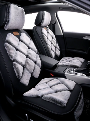 Wool pad | cushion women's car seat fleece-lined