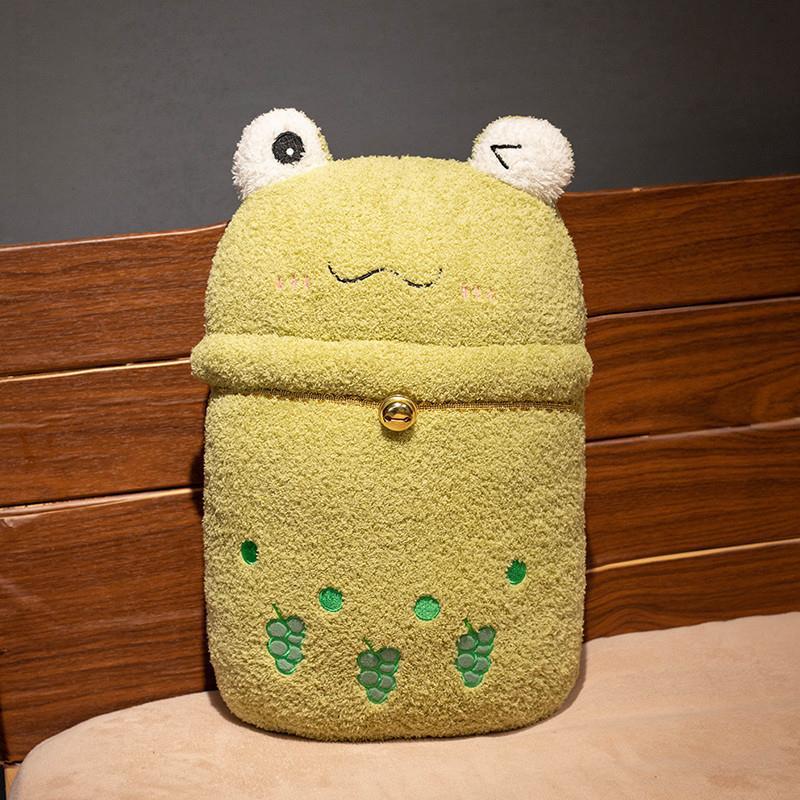 개구리 베개 40 * 30cm0.36kg