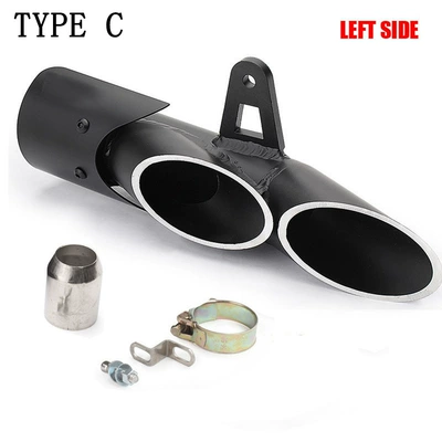 row TOCE R6 motorcycle dedicated – Exhaust pipe - d-left-of-two-holes