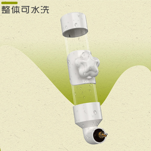 Bird drinking fountain, bird drinking water, large, medium and small parrot, bird firing pin kettle, chinchilla drinking water automatic water feeder