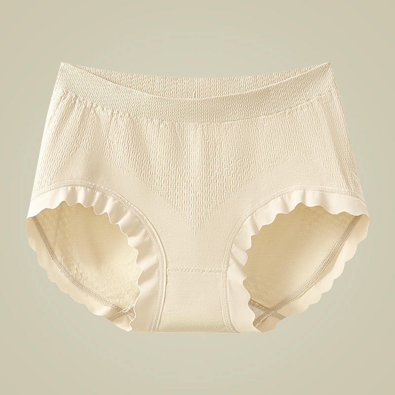 Ropa interior de mujer, entrepierna de algodón puro para mujer, borde de encaje antibacteriano, nalgas cómodas, pantalones cortos de niña, nuevo estilo, refrescante