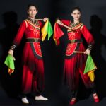 2025新款打鼓演出服装男女成人中国鼓舞开场舞喜庆舞蹈舞龙腰鼓锣