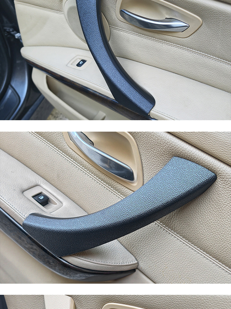 Suitable for 05-12 Old Model Bmw 3 Series Door Handle E90 320 Modified Carbon Fiber Inner Handle Protective Cover