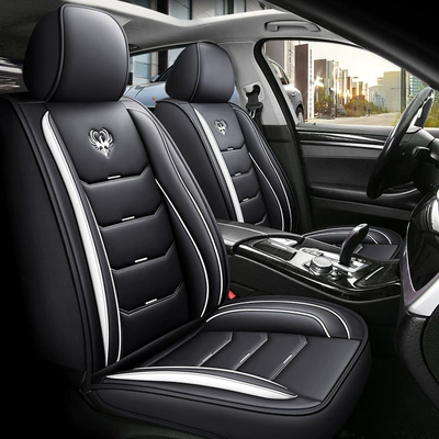 special seat cushion summer ice silk – Seat cushion, seat cover - black-and-white-standard-full-leather