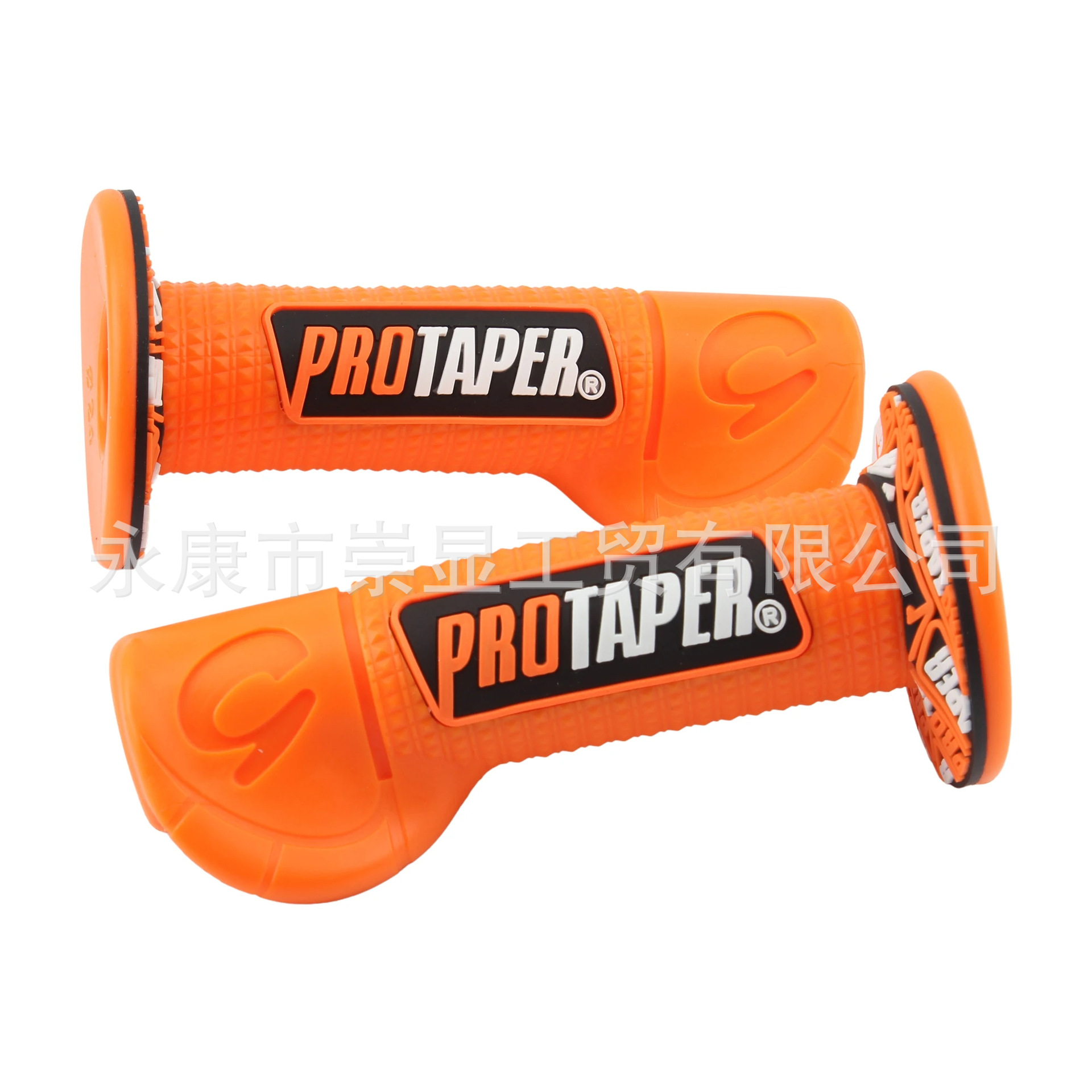 Universal Enduro Off-Road Motorcycle Handlebar Grips, Anti-Slip, Anti-Sweat, Shock-Absorbing, Wear-Resistant Modified Rubber Grip Accessories