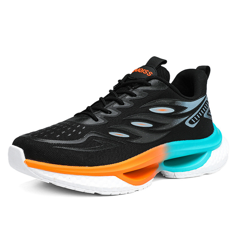 Zapatos de papá zapatos de hombre pareja verano transpirable 2023 nuevo estilo de celebridad de Internet fondo grueso zapatos de moda casual zapatilla de deporte de moda mujeres