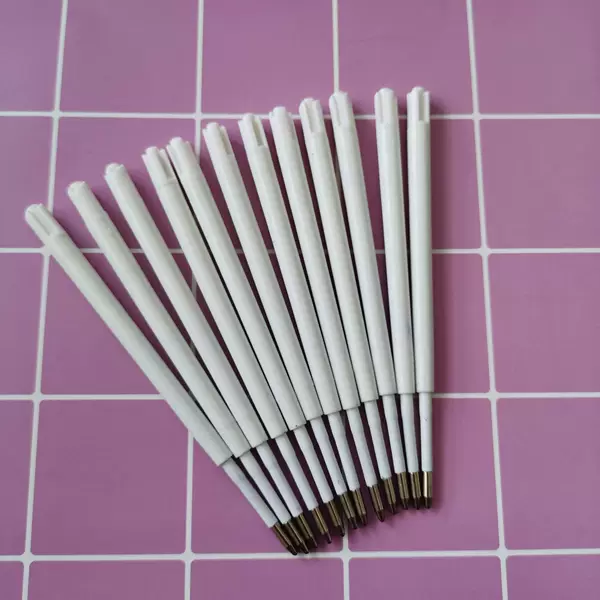 424 plastic ballpoint pen core writing smooth replacement ballpoint pen refill large capacity push pen refill