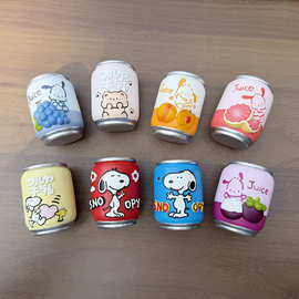 创意仿真立体工艺品易拉罐树脂冰箱贴家居可爱留言磁性贴小摆件