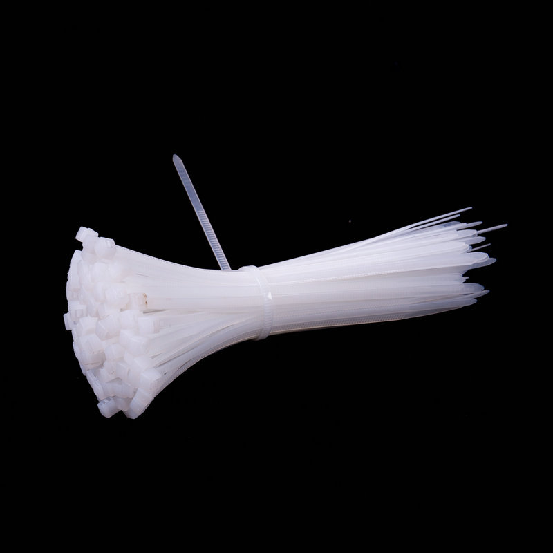 塑料自锁式尼龙扎带 卡扣固定扎线带工地捆扎带 园林家用束线带