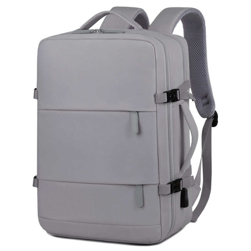 Mochila de viaje de damas de gran capacidad de separación seca y húmeda bolsa de equipaje expansión mochila de ocio mochila de hombre bolsa de computadora