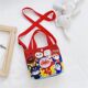 Bag girl handbag bag red wholesale little girl friend's cute satchel girl little girl children foreign style love net